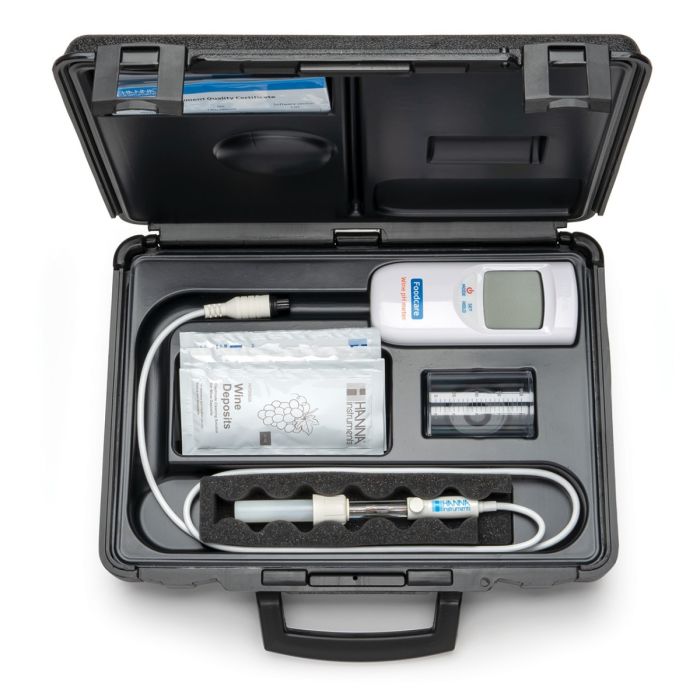 Portable Wine Must and Grape Juice pH Meter - HI99111
