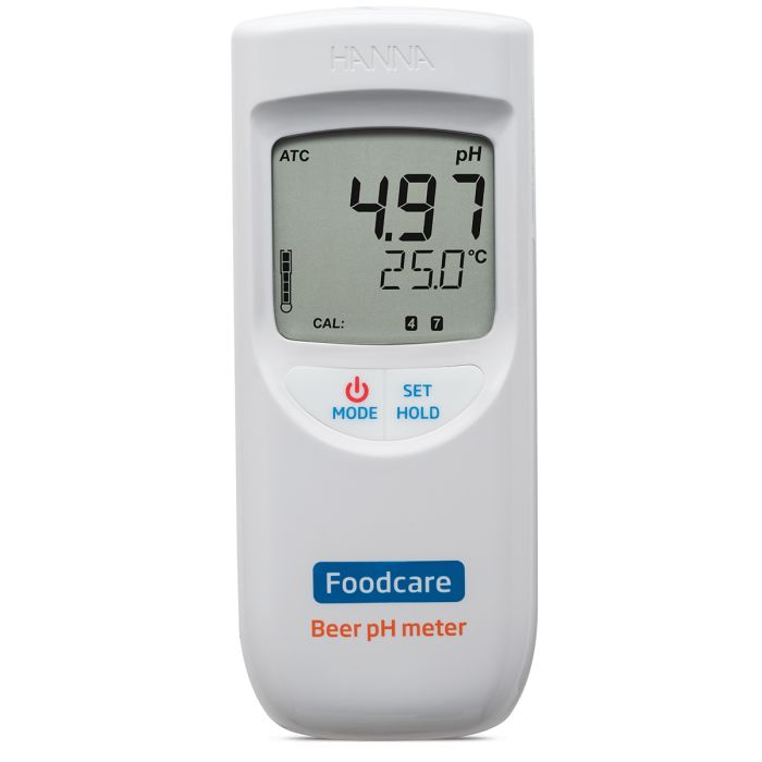 Beer Analysis pH Portable Meter - HI99151