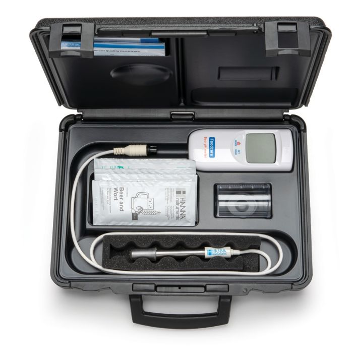 Beer Analysis pH Portable Meter - HI99151