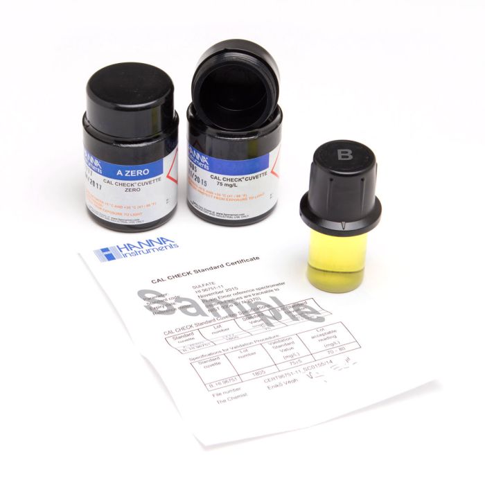 Iron HR CAL Check Standards - HI97721-11