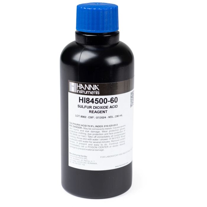 Acid Reagent for Free and Total Sulfur Dioxide - HI84500-60