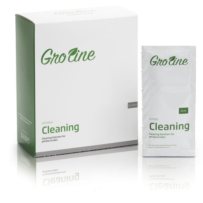 GroLine Cleaning solution for pH electrodes, (25 x 20 mL) - HI70061G