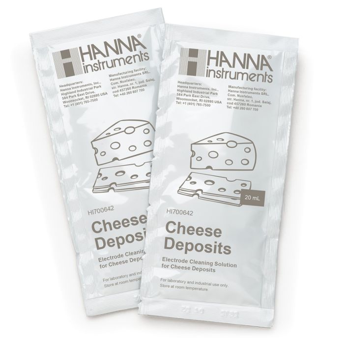 Cleaning Solution for Cheese Deposits (25 x 20 mL Sachets) - HI700642P