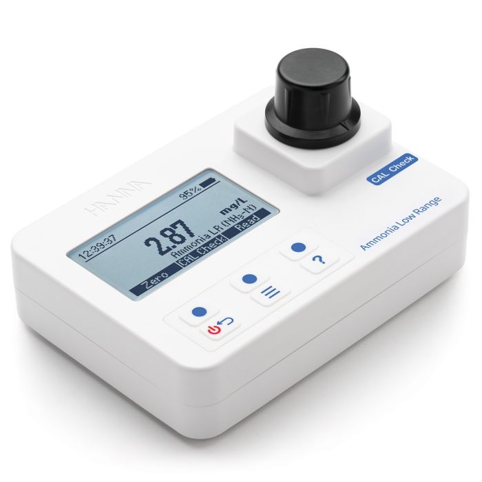 Ammonia Low-Range Portable Photometer with CAL Check - Meter Only - HI97700