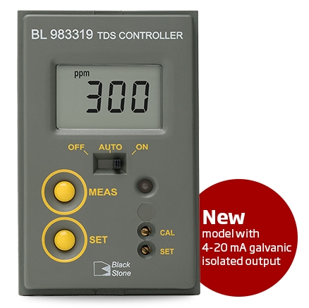 TDS Mini Controller (0 To 1999 Ppm) - BL983319-2 | 220V, Output: 4-20 MA